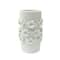 7" White Ceramic Flowers Vase by Ashland®